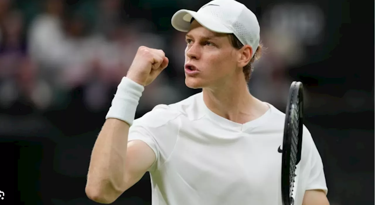 'Lucky' Sinner defeats big-hitting Berrettini to reach Wimbledon third round