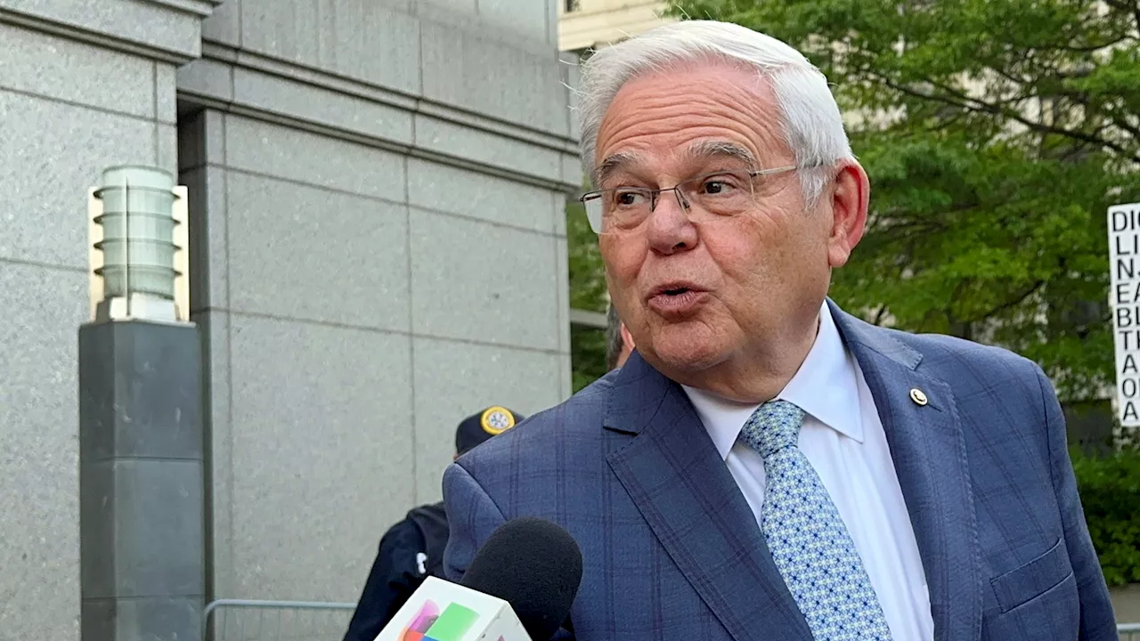 Sen. Bob Menendez says he didn't testify because prosecution failed to prove its bribery case