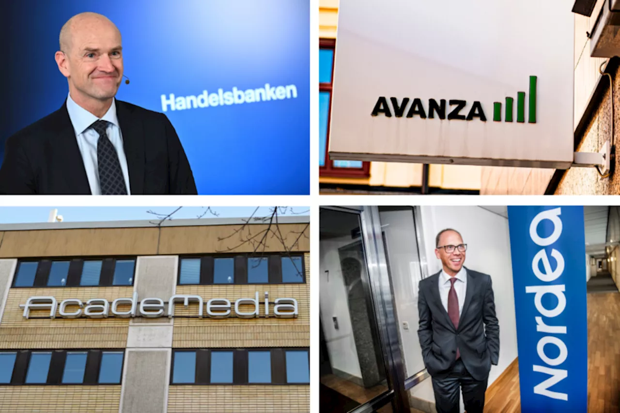 Analytikerna: Här är högutdelarna för 2025 - Handelsbanken i topp