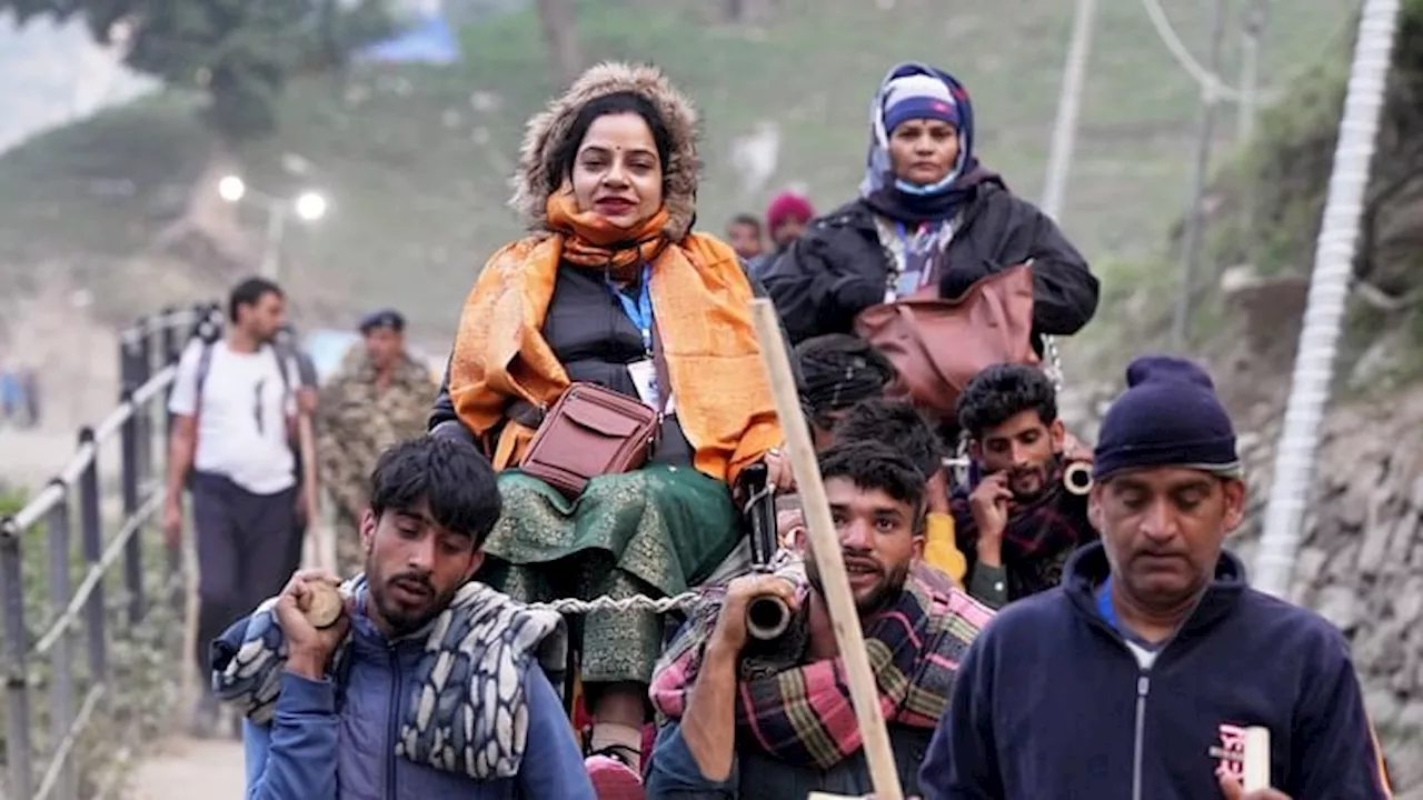 Amarnath Yatra : सात दिनों में हिम शिवलिंग के दर्शन करने वालों की संख्या सवा लाख पार, उत्साहित हैं यात्री