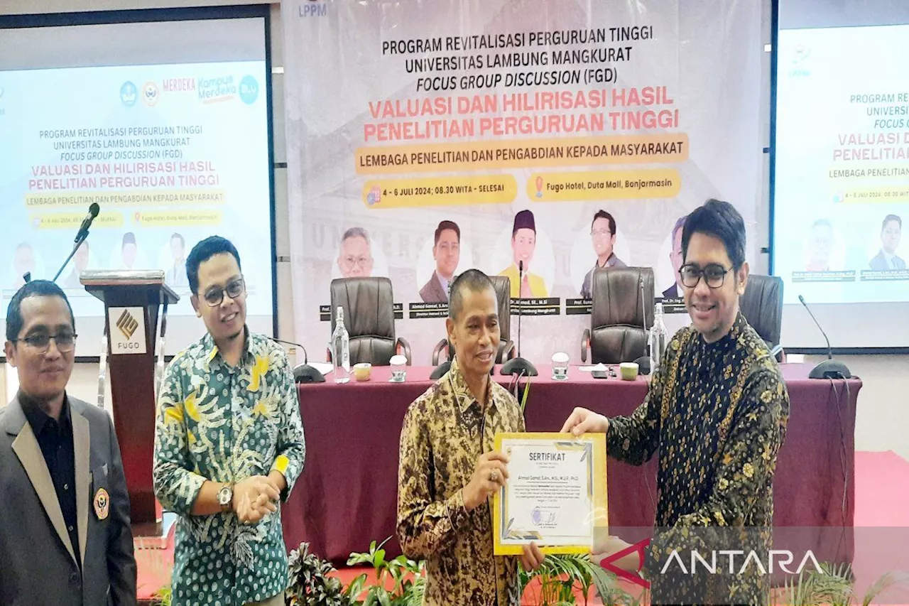 ULM bentuk unit pengelola bisnis wujudkan hilirisasi hasil penelitian