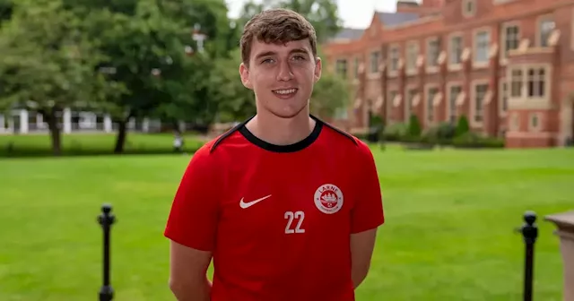 Glynn's goal: Larne FC player nets degree from Queen’s University