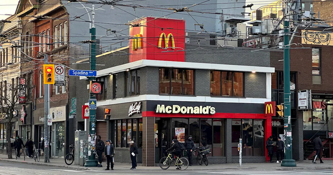 Someone put a heritage plaque outside Toronto's most notorious McDonald's