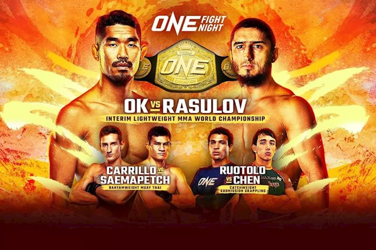 5 Alasan Nonton ONE Fight Night 23 - Laga Perebutan Sabuk hingga Duel Monster