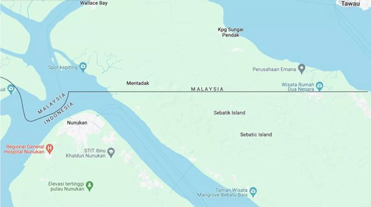 Profil Pulau Sebatik yang Dibagi Dua RI-Malaysia