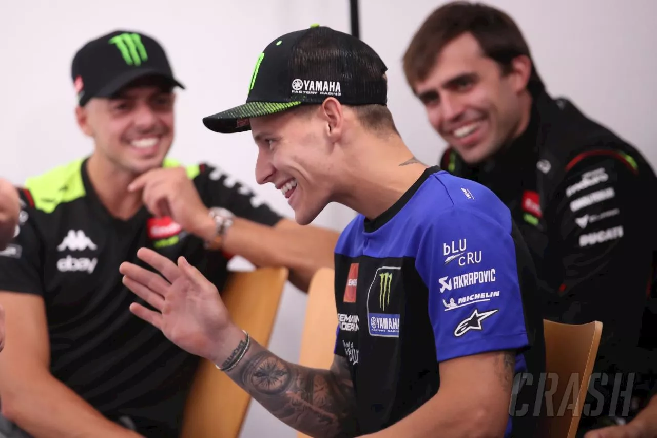 Fabio Quartararo’s preferred Pramac Yamaha riders: "This guy on my right, and a rookie"