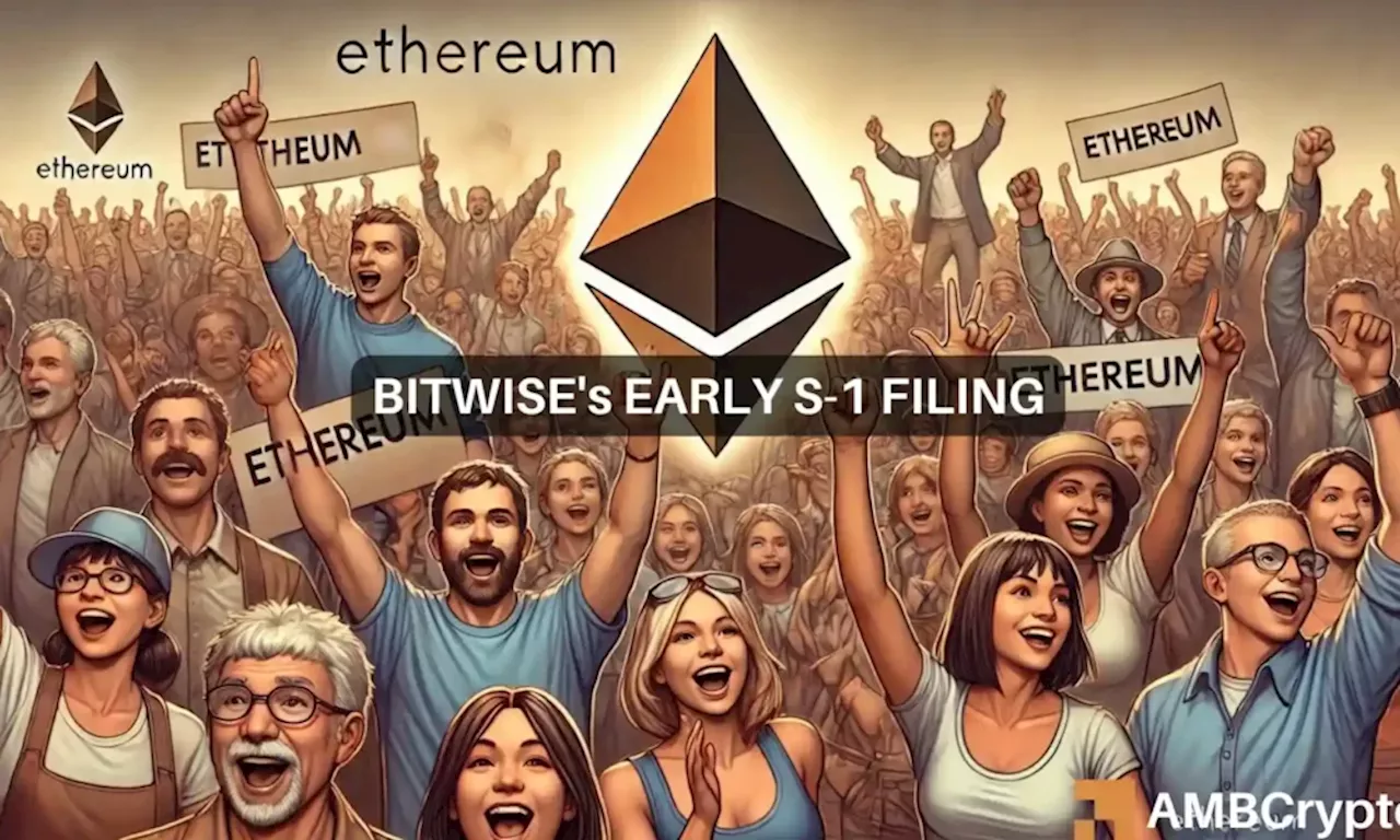 Are Ethereum ETFs imminent following Bitwise’s early S-1?