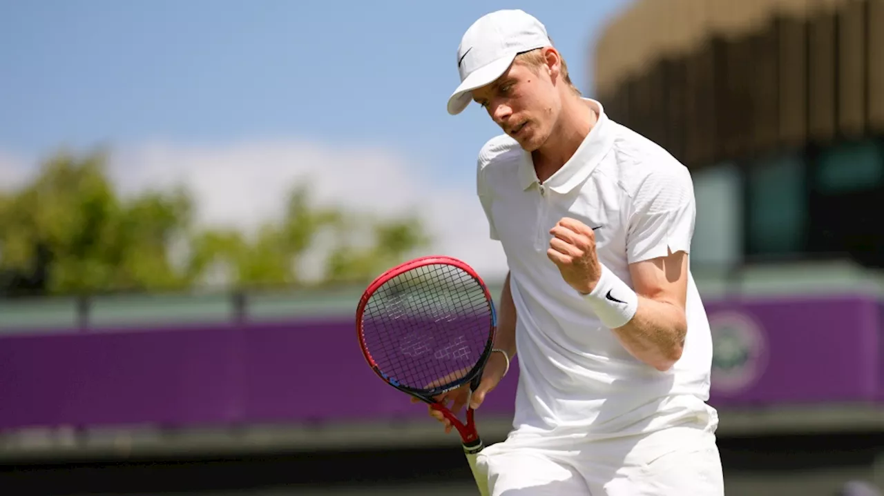 Canada's Denis Shapovalov advances to third round at Wimbledon