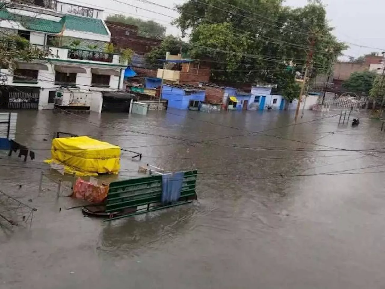 जलभराव होने पर जलकल ने दी तहरीर: सीसामऊ नाले के गेट न खोलने पर 5 फीट तक भर गया था पानी; कंपनी ने नहीं खोले ...