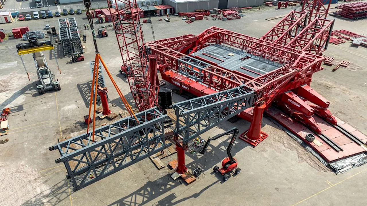 Biggest land-based crane being assembled by Mammoet - Daily Commercial News