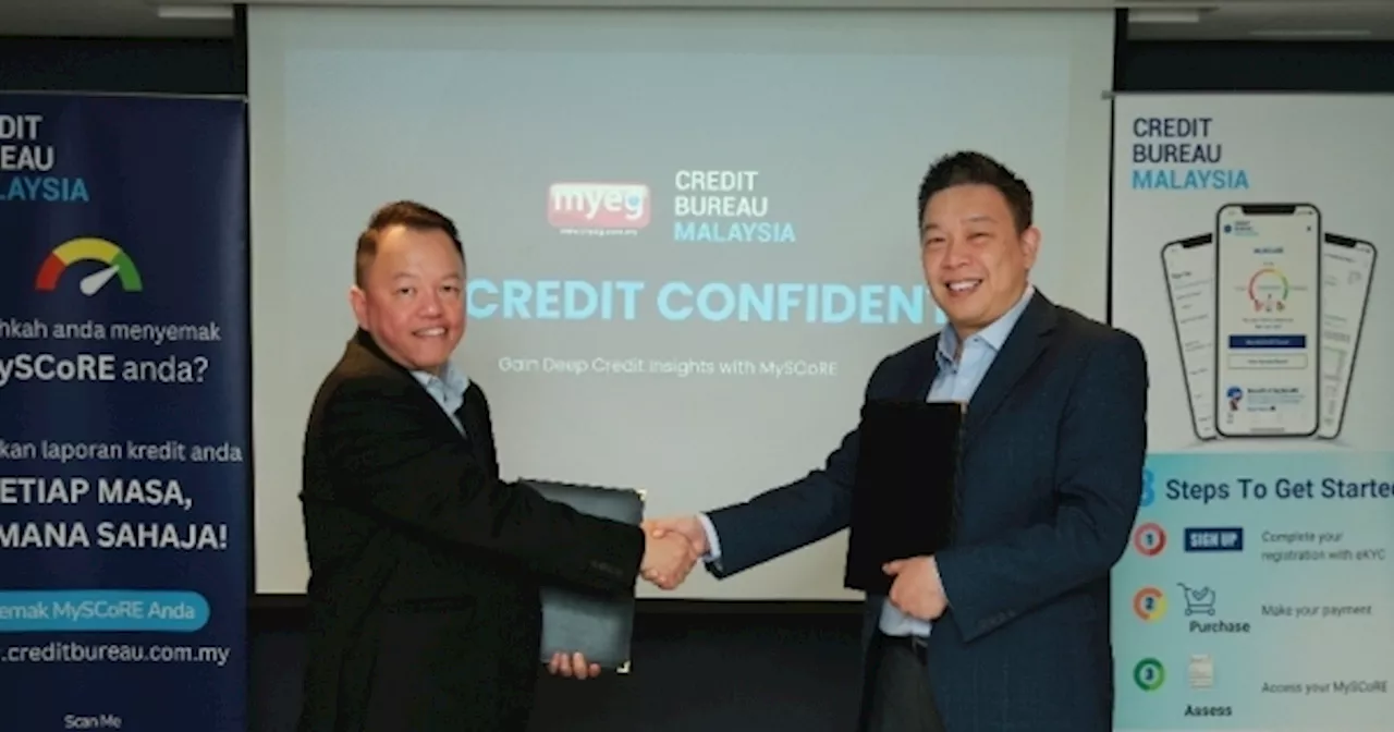 MYEG provides new, convenient avenues for users to check credit reports with Credit Bureau Malaysia