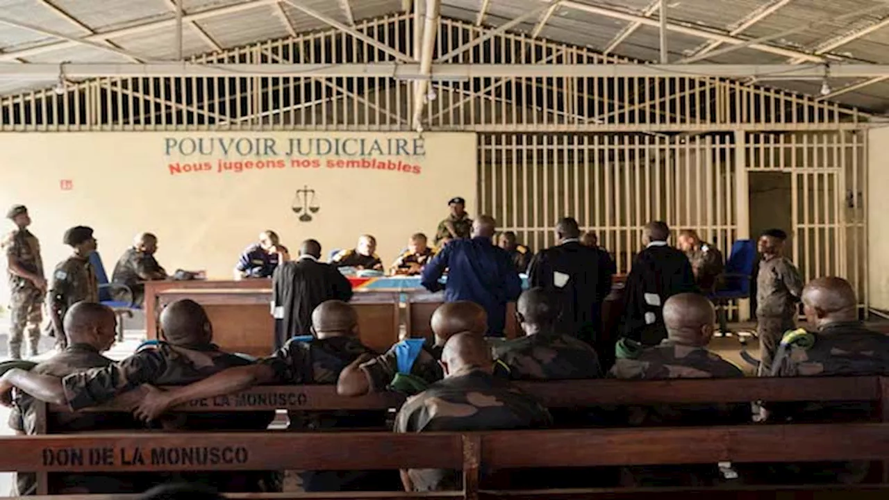 DR Congo soldiers sentenced to death for fleeing battle