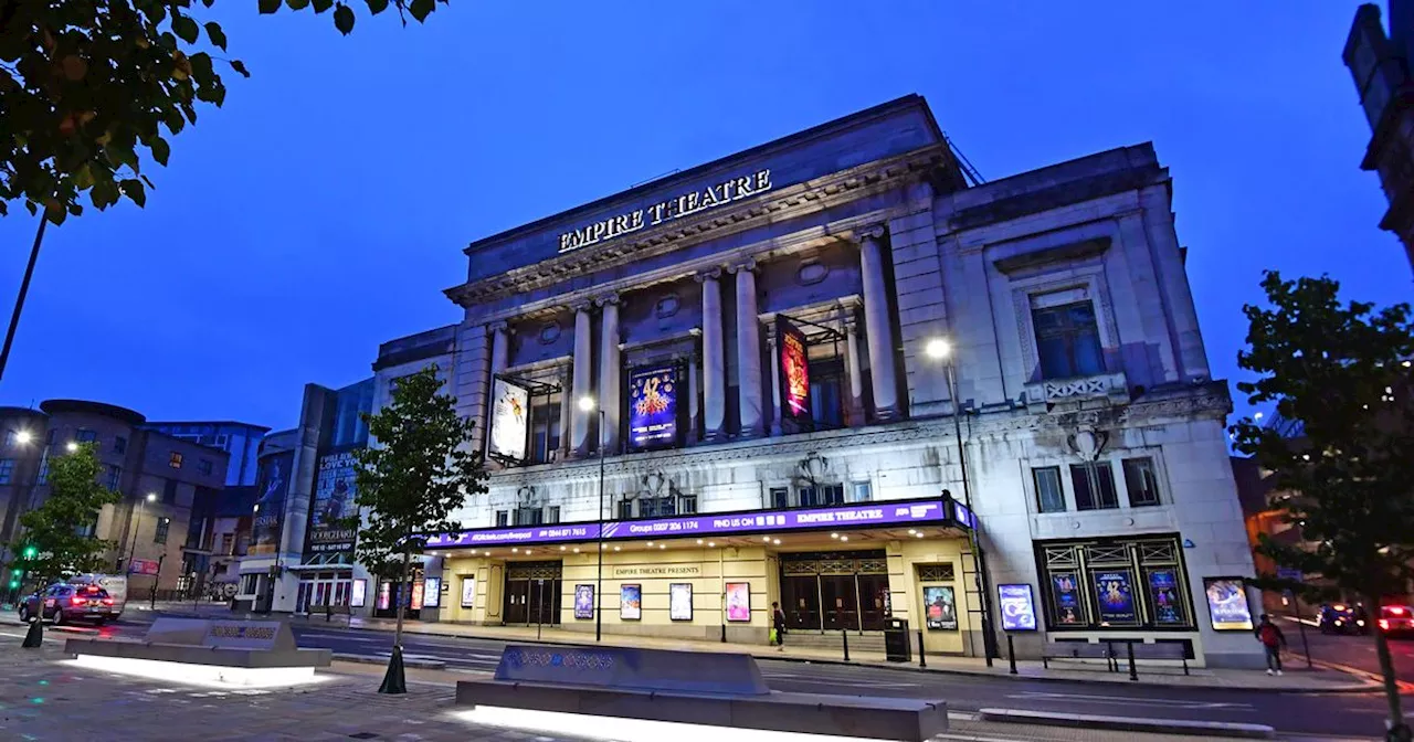 Liverpool youth perform at the Empire Theatre for ballet project