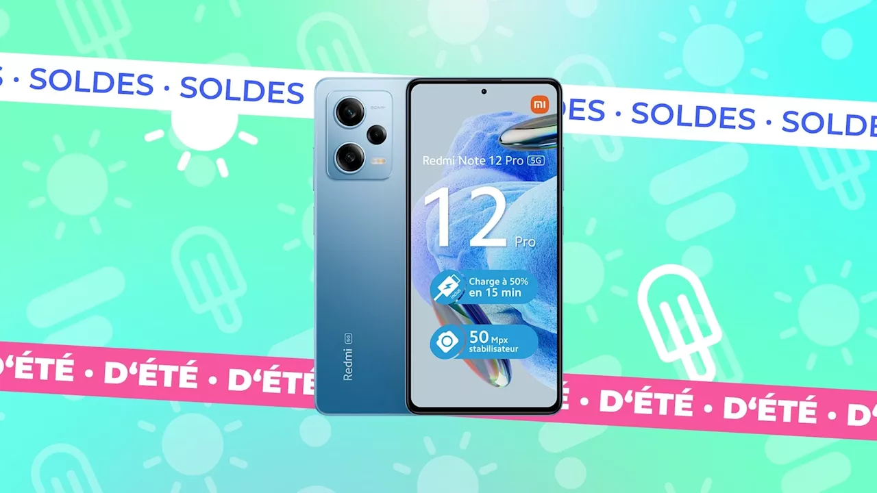 Xiaomi Redmi Note 12 Pro 5G : un très bon smartphone soldé à moitié prix