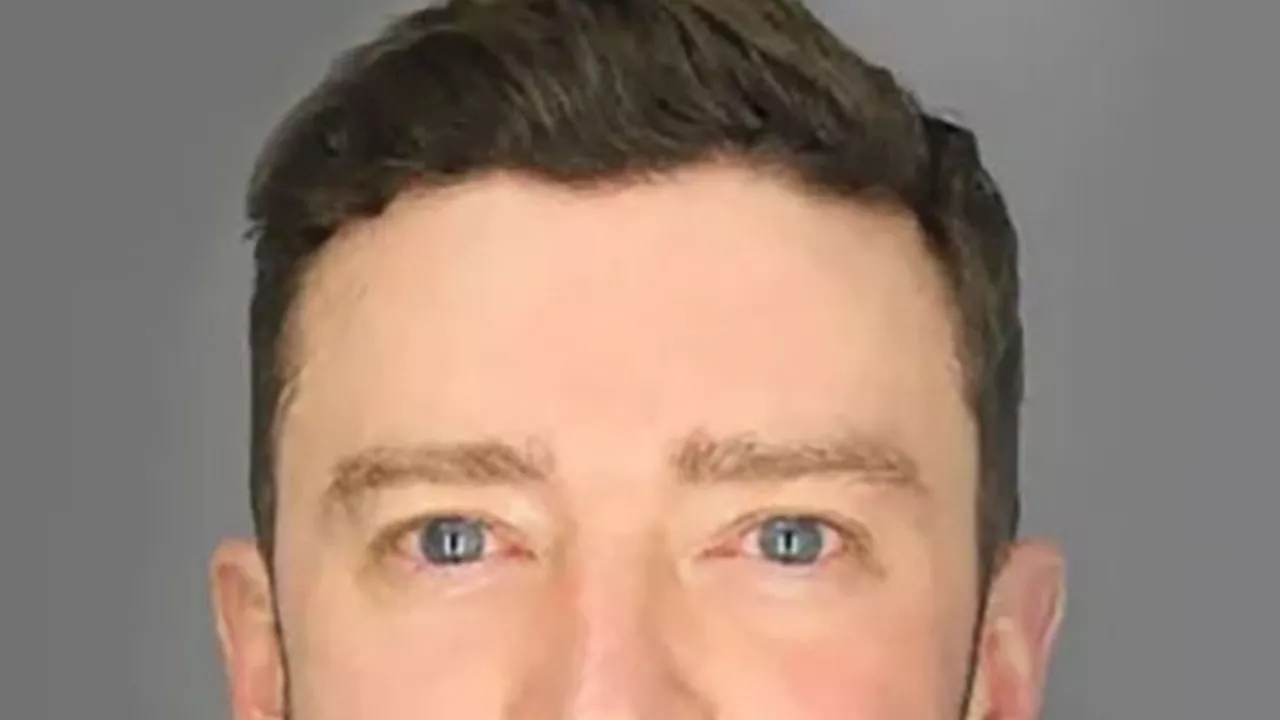 Justin Timberlake: Mugshot des US-Sängers in Kunstaustellung