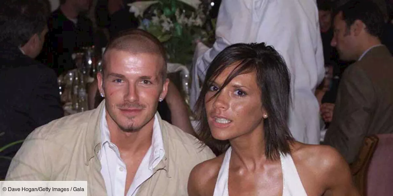 – Victoria et David Beckham assortis pour leur mariage : zoom sur leurs ensembles violets