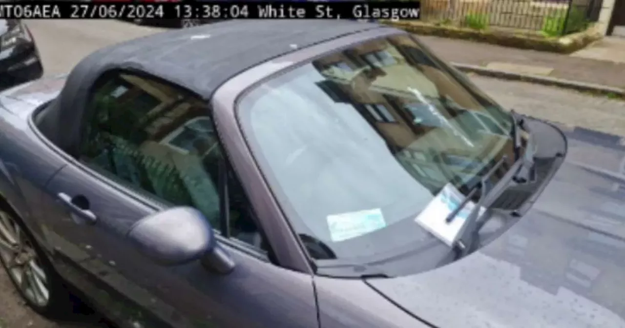 Glasgow driver baffled after receiving parking ticket disabled badge