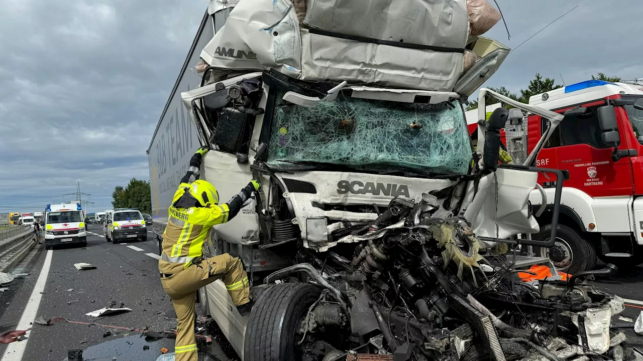 Lenker kracht ungebremst in Lkw – auf der Stelle tot