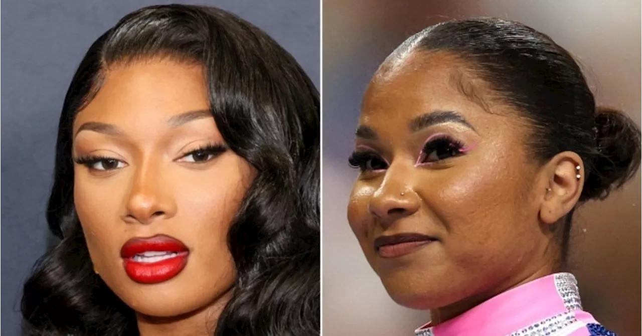 Megan Thee Stallion Sent Jordan Chiles The Best Gift Note For Making The 'AHH-Lympics'