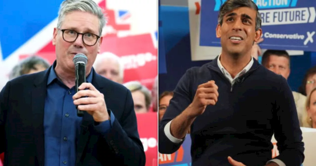 Rishi Sunak And Keir Starmer In Final Plea For Votes As Country Goes To The Polls