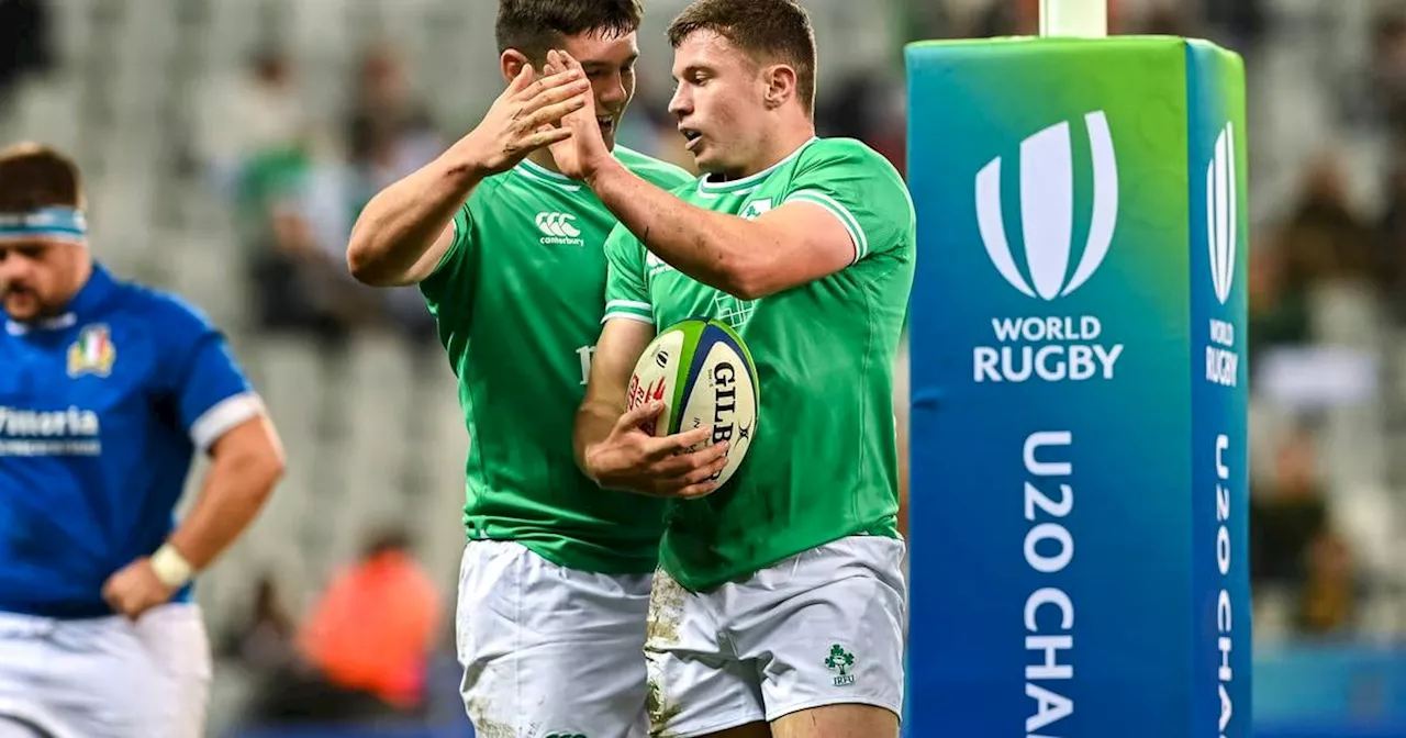 Ireland brace for Georgian power with seven changes for Under-20 clash