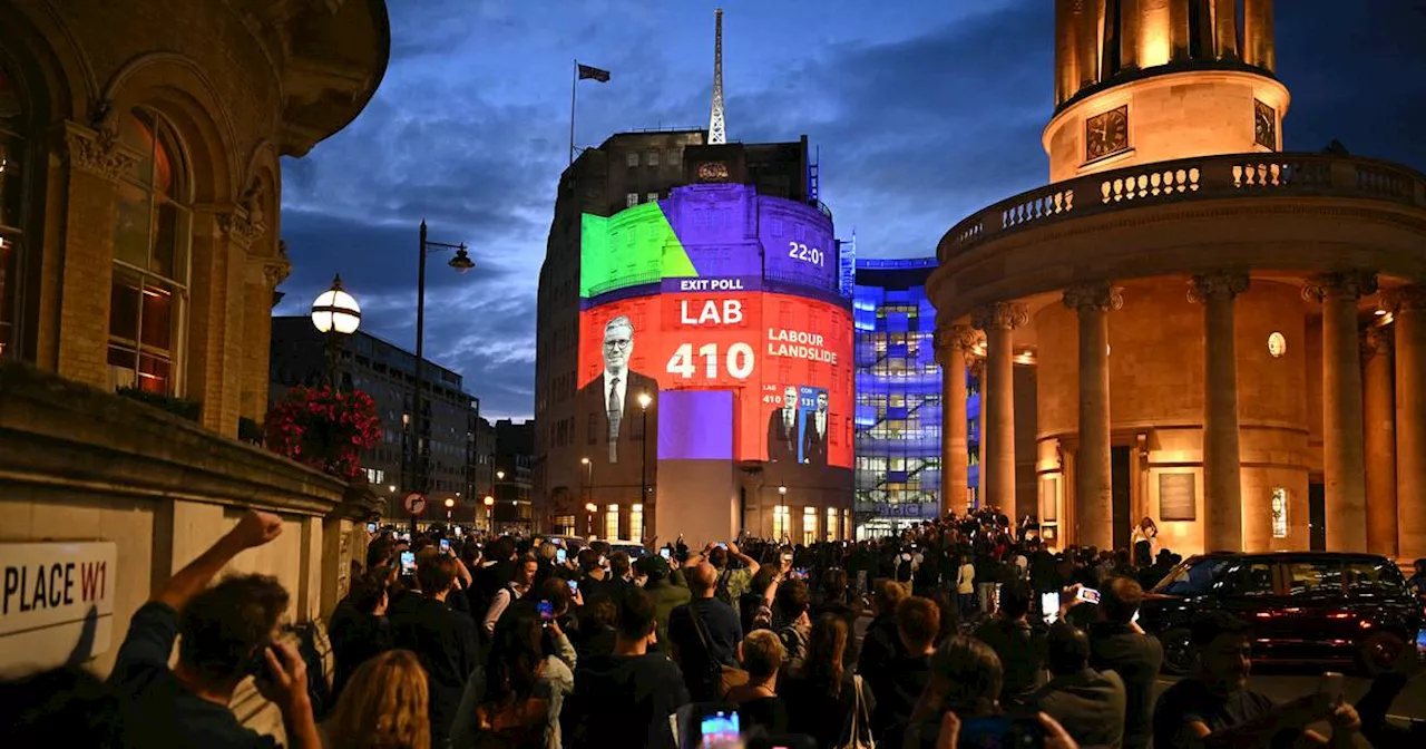 UK election: Starmer set to become next PM as Labour take majority of seats in Westminster, exit poll shows