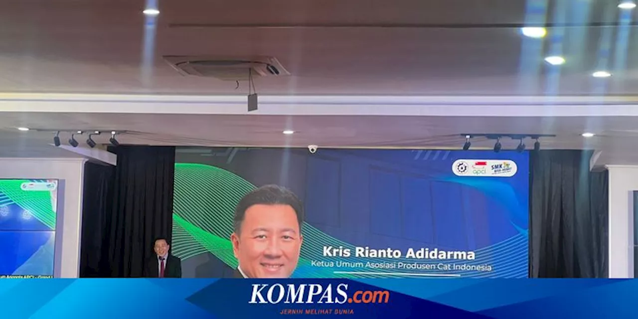 Industri Cat Indonesia Besar tapi Konsumsi Kalah Jauh dari Malaysia