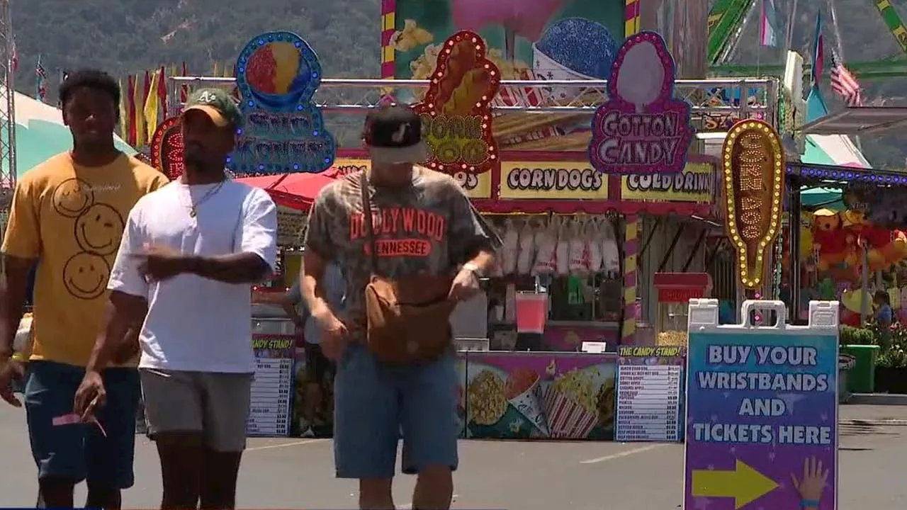 Alameda County Fair adds measures to keep cool in triple-digit heat