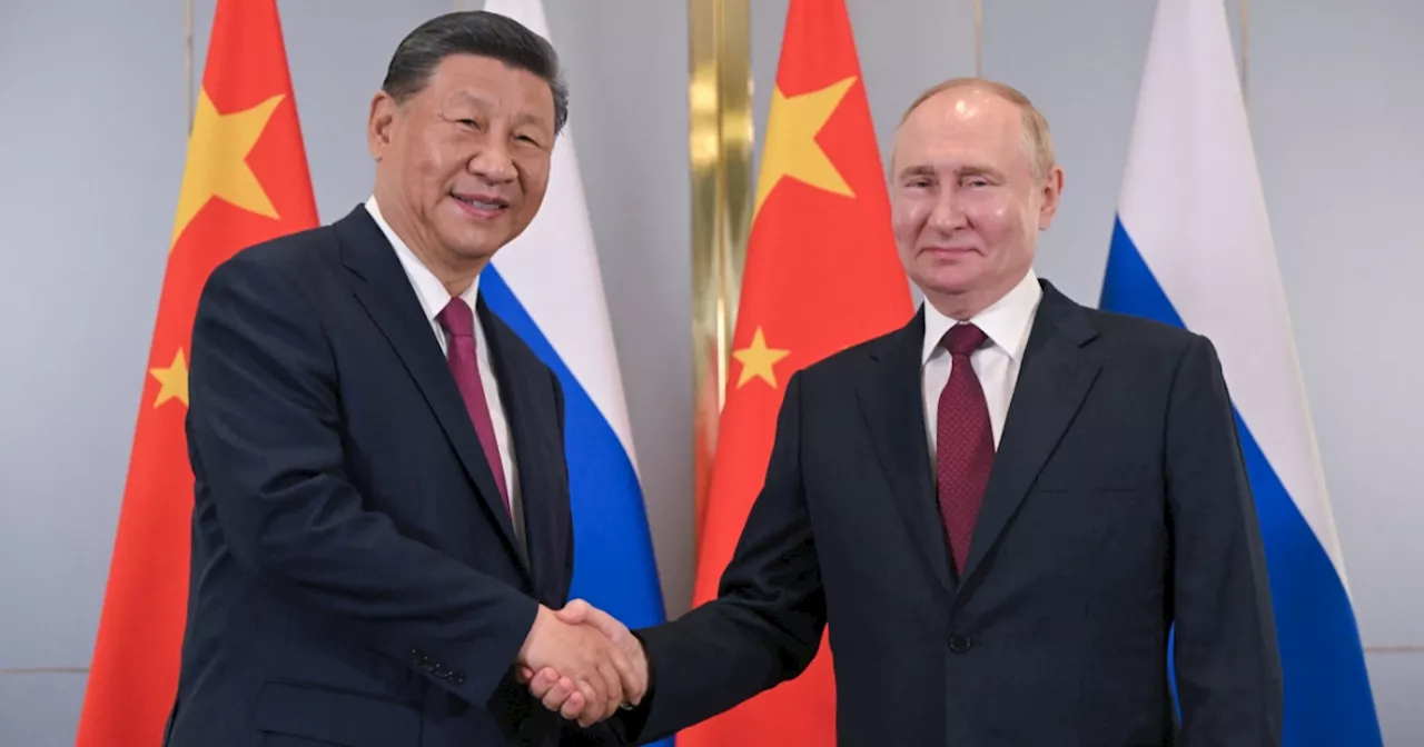 Presidentes de Rusia y China se reúnen en Kazajistán