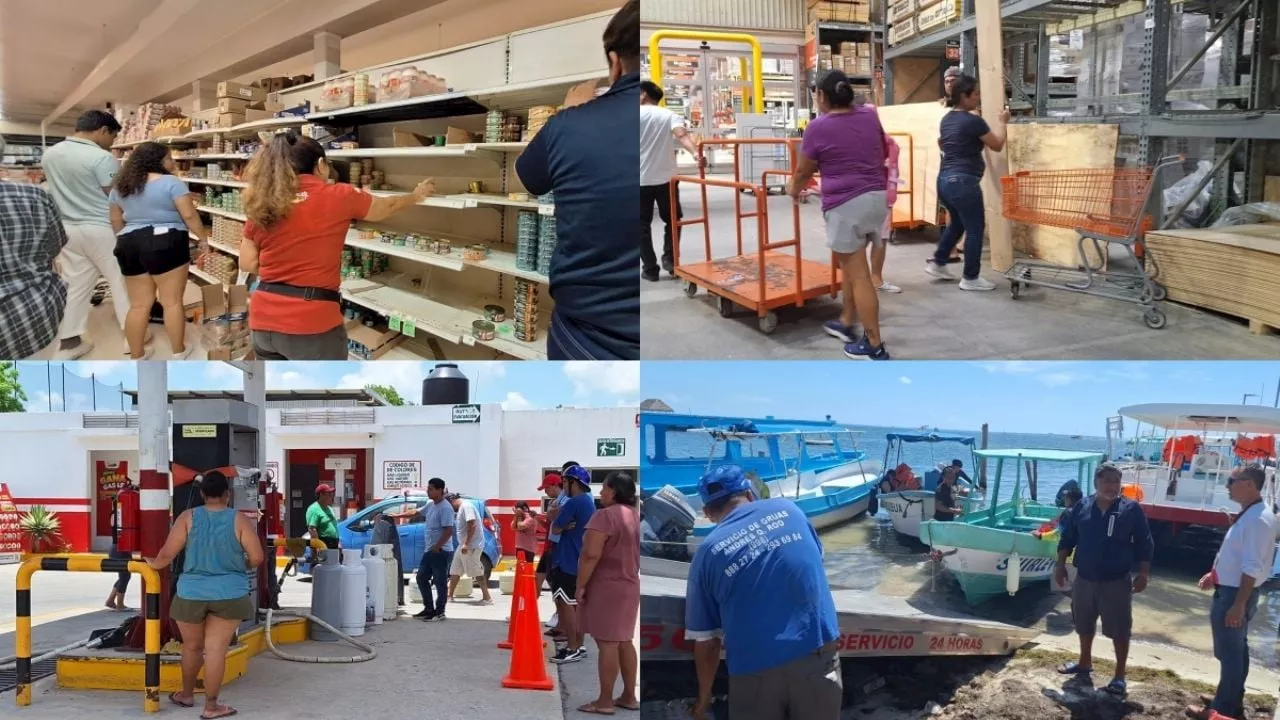 Huracán Beryl: Quintana Roo en alerta máxima, así se preparan para el impacto