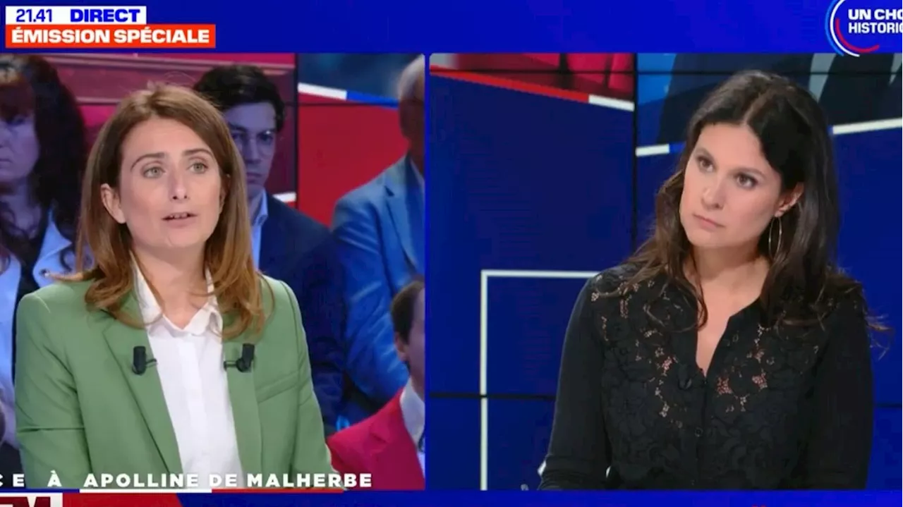 Sur BFMTV, Rachida Dati envoie un SMS à l’attention de Marine Tondelier dans une séquence lunaire