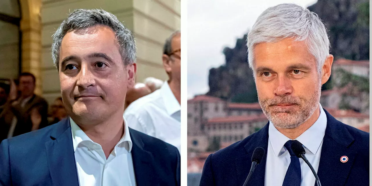 Les indiscrets : Gérald Darmanin et Laurent Wauquiez, ceux qui résistent à la vague RN