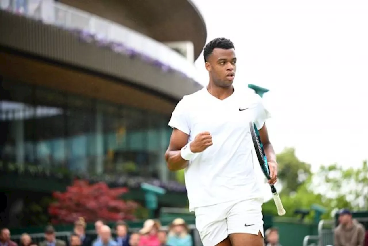 Giovanni Mpetshi Perricard s'est baladé face à Yoshihito Nishioka à Wimbledon