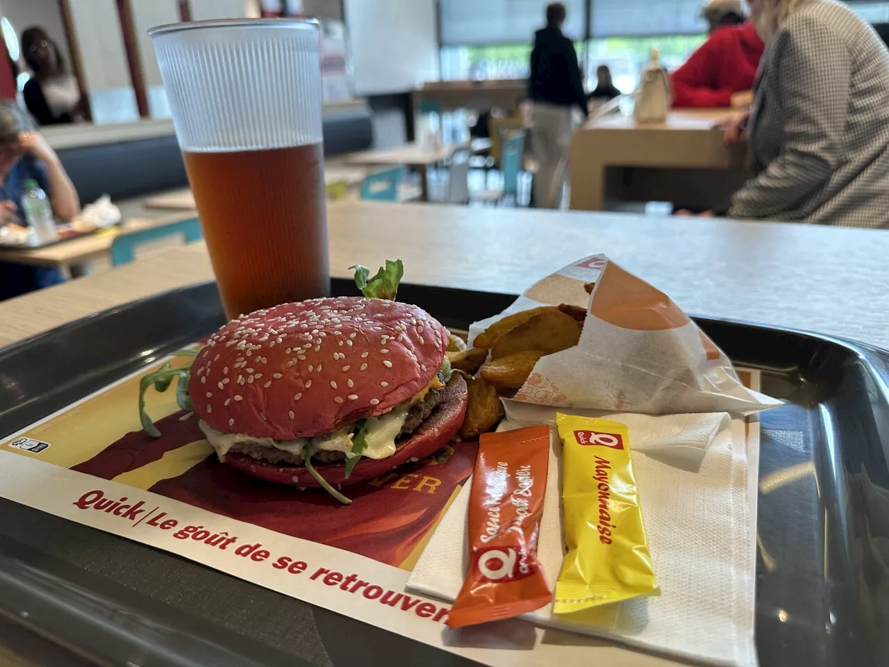 Retour de Quick à Rennes : on a testé pour vous le tout premier service de l'unique restaurant en Bretagne