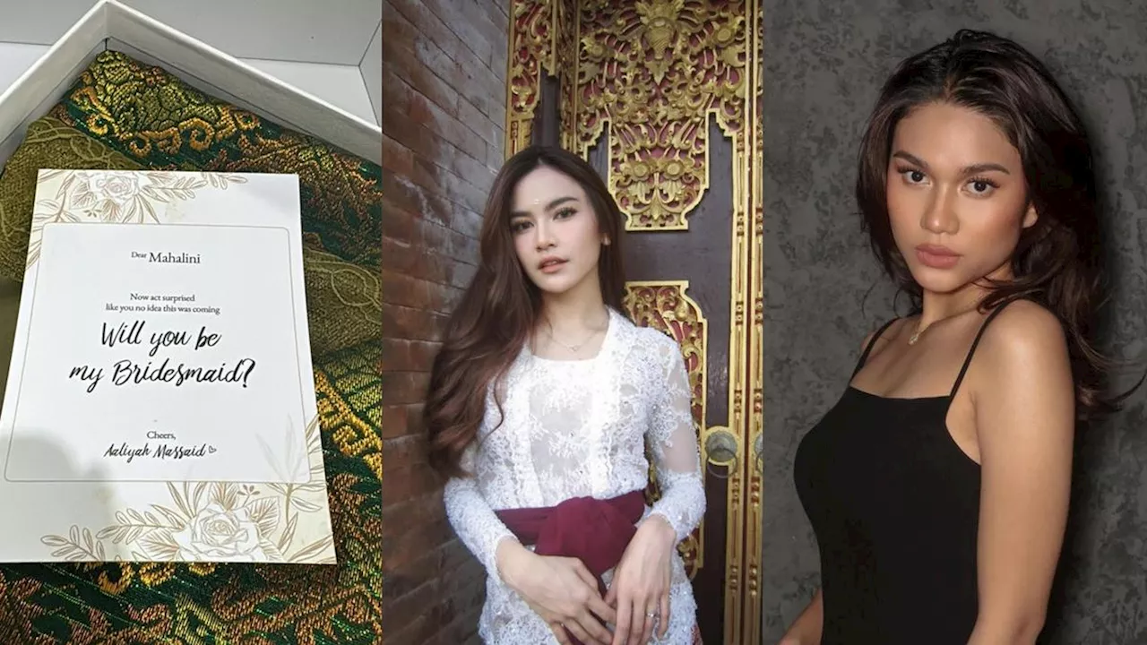 5 Potret Artis Bakal Jadi Bridesmaid Pernikahan Aaliyah dan Thariq, Ada Mahalini