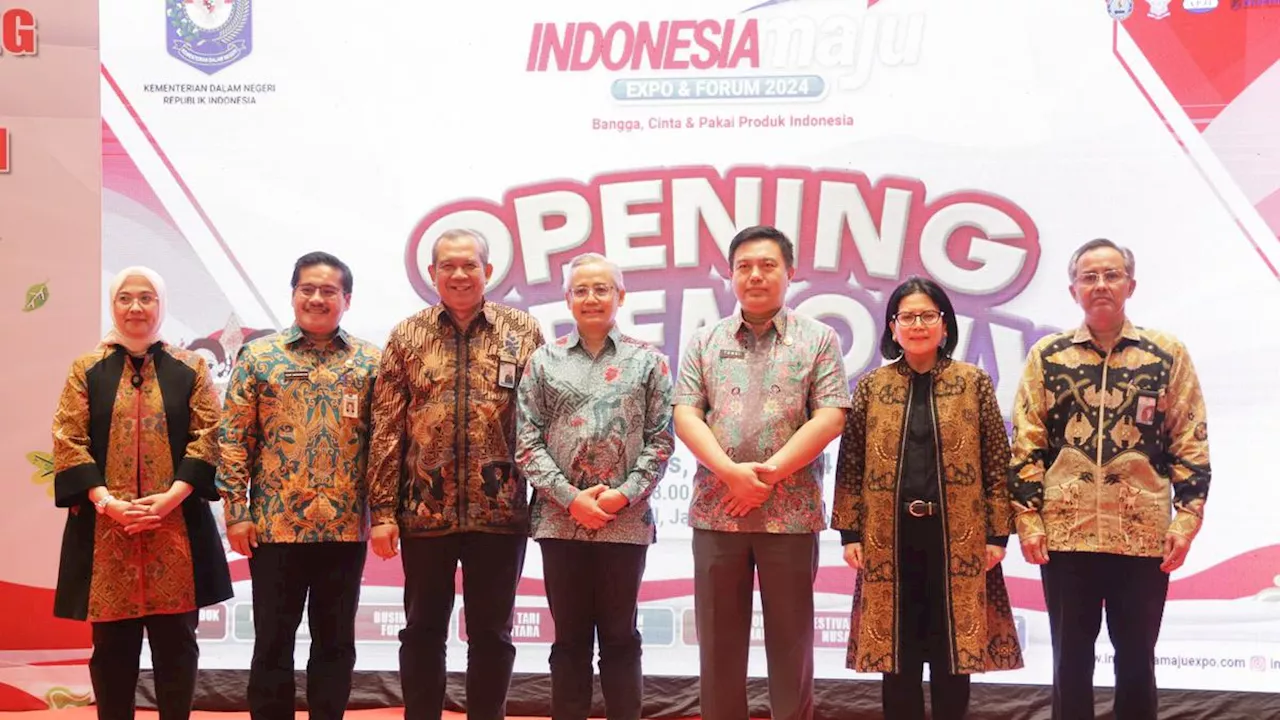 Indonesia Maju Expo dan Forum 2024 Resmi Dibuka, Kemendagri Dukung Penggunaan Produk Dalam Negeri