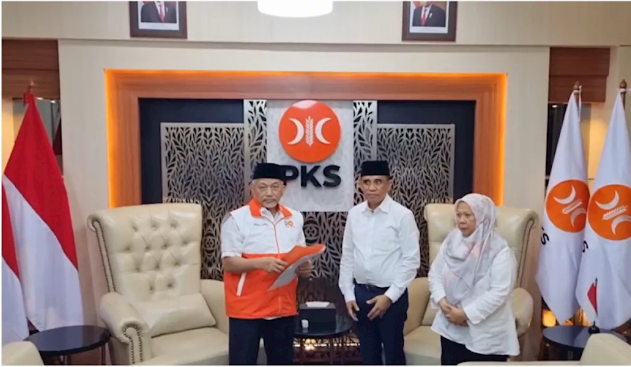 PKS Beri Rekomendasi Anwar-Reny Maju Pilkada Sulawesi Tengah