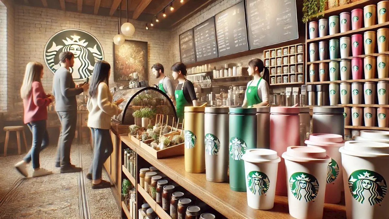 Así puedes conseguir el set vasos reusables de colores Starbucks