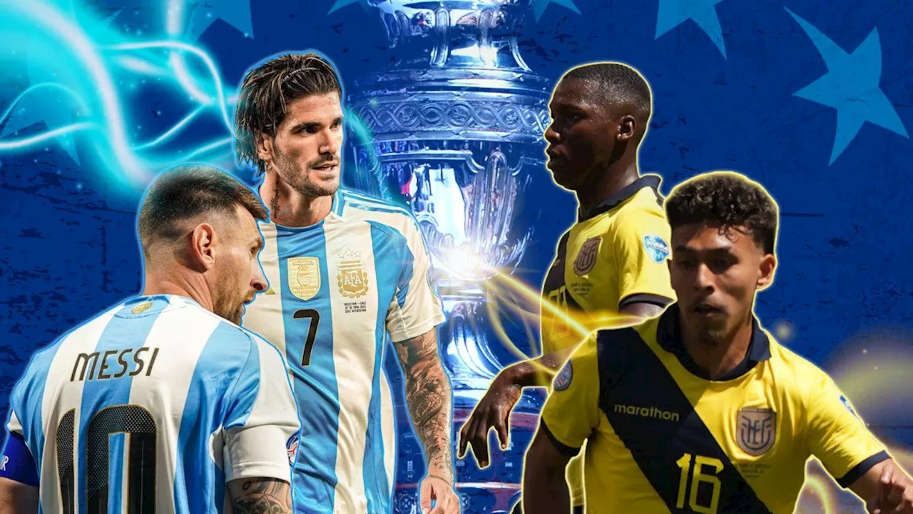 Copa Am\U00e9rica 2024: Selección Argentina vs Ecuador por la Copa ...