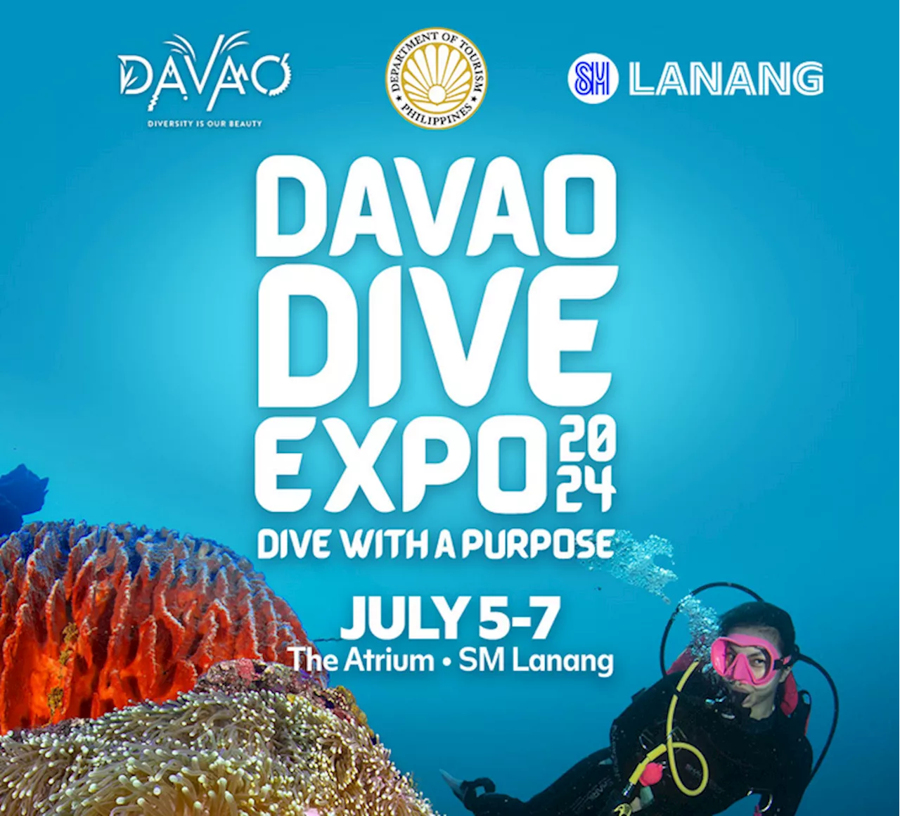 DOT, SM Lanang set to host 3rd Davao Dive Expo this month