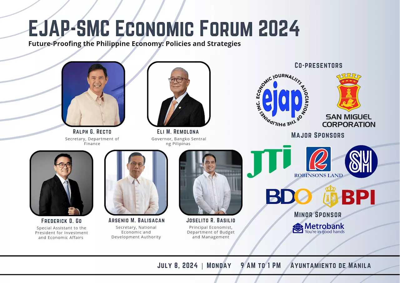 EJAP teams up with San Miguel to host mid-year economic forum