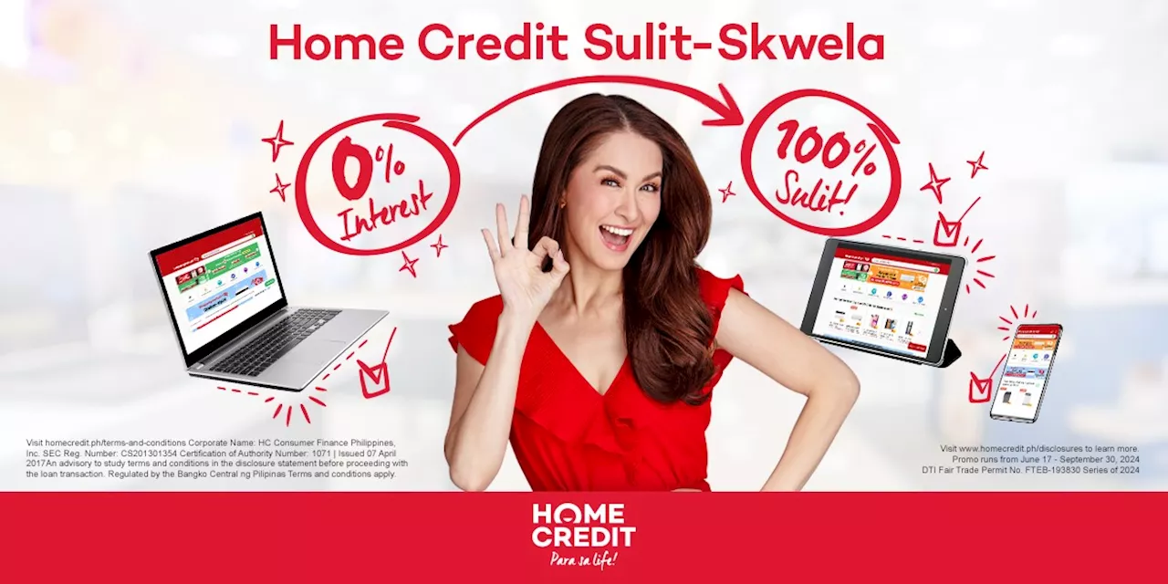 Enjoy back-to-school gadgets with Home Credit’s Sulit-Skwela offers