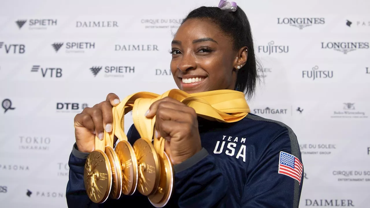 Olympia in Paris 2024: Das ist Turn-Superstar Simone Biles