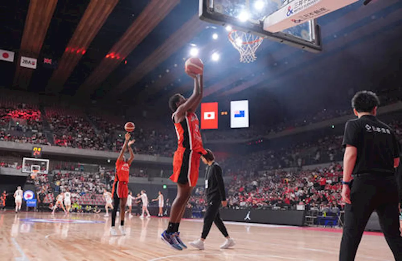 【バスケ】女子日本代表がニュージーランドと対戦 第２Q終え67－34と大量リード／スコア速報中