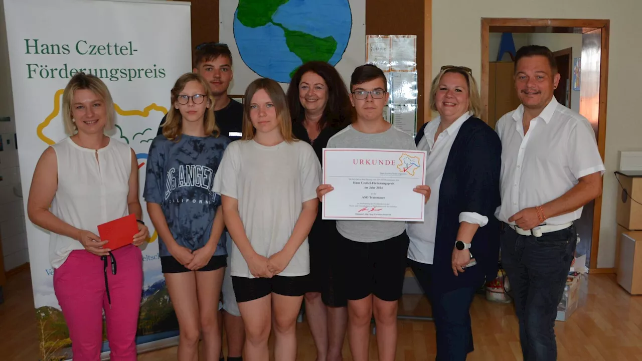 5. Klasse der Sonderschule Traismauer-Stollhofen bekam Förderpreis