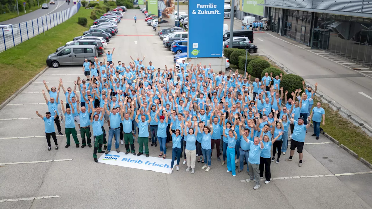 Baden: Das NÖM-Team hat die 1.000er Marke geknackt