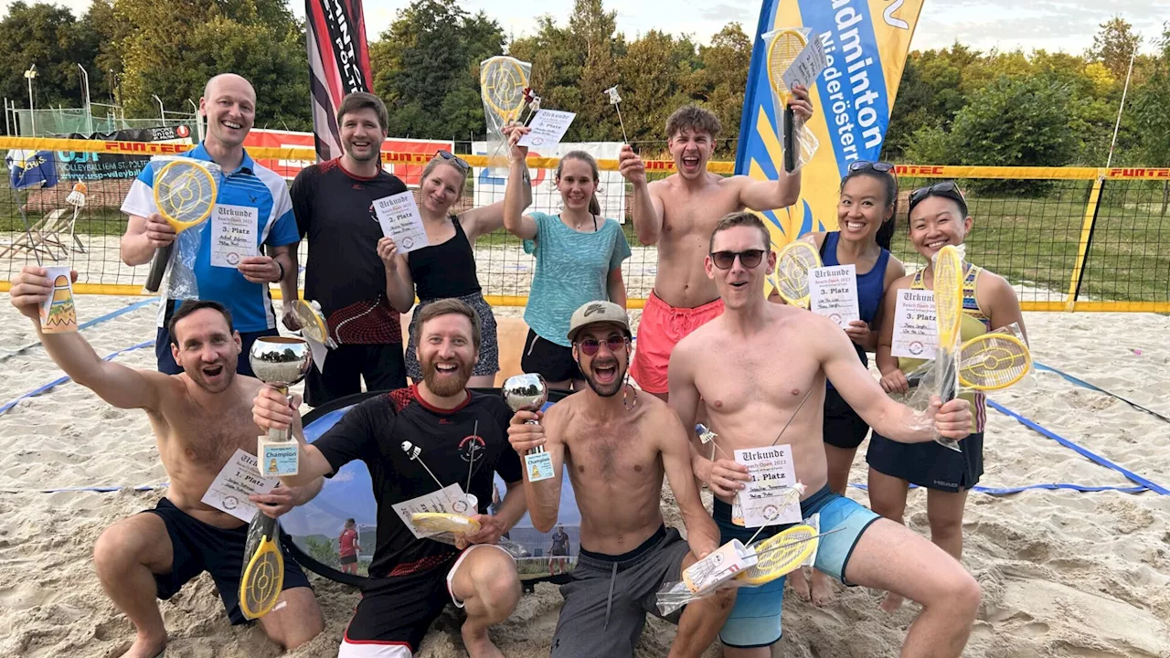 Beach Open St. Pölten: Sonne, Sand, Fun & Federball Competition