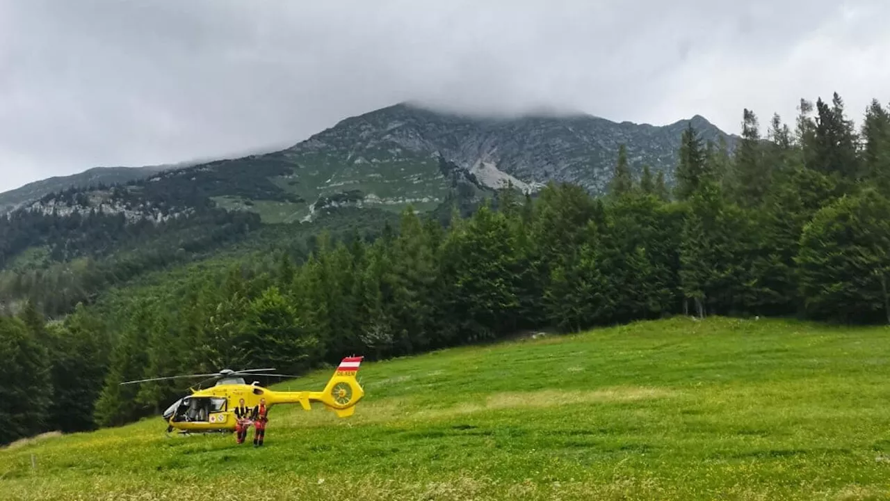 Einsatz am Ötscher: Wanderin mit Hubschrauber gerettet