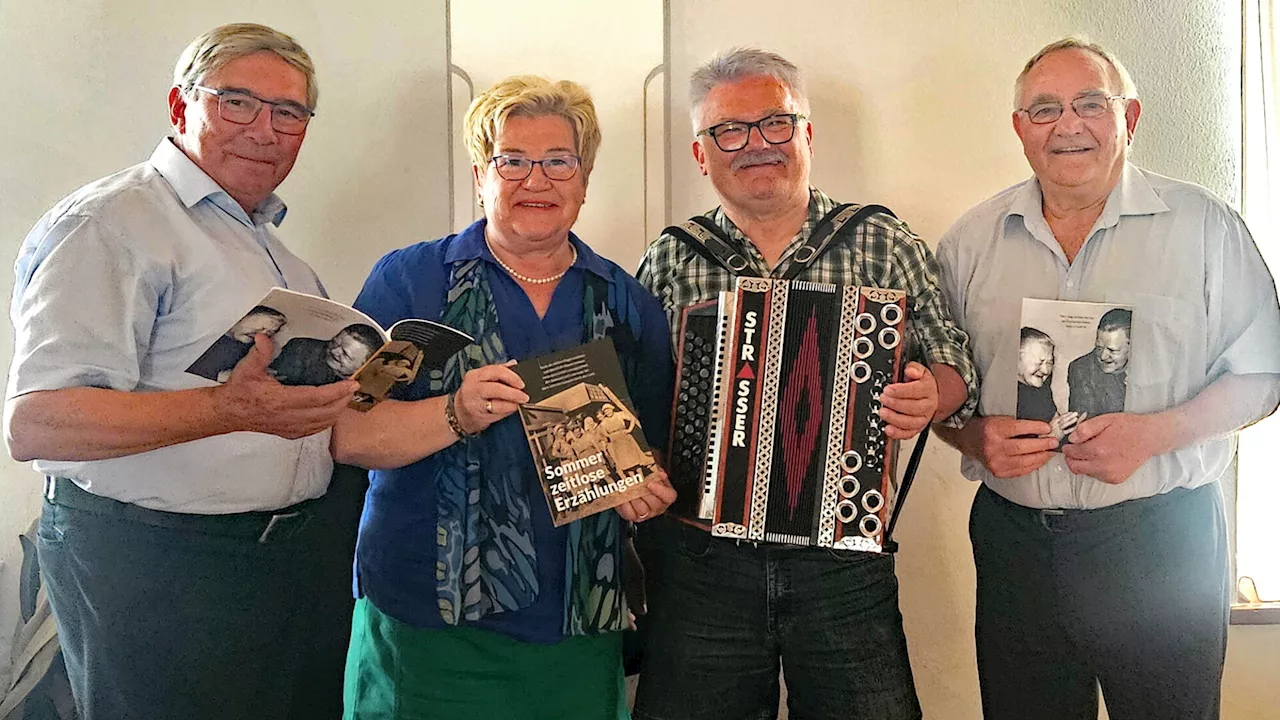 Lambert Kober präsentierte sein neues Buch „Zeitlose Erzählungen“