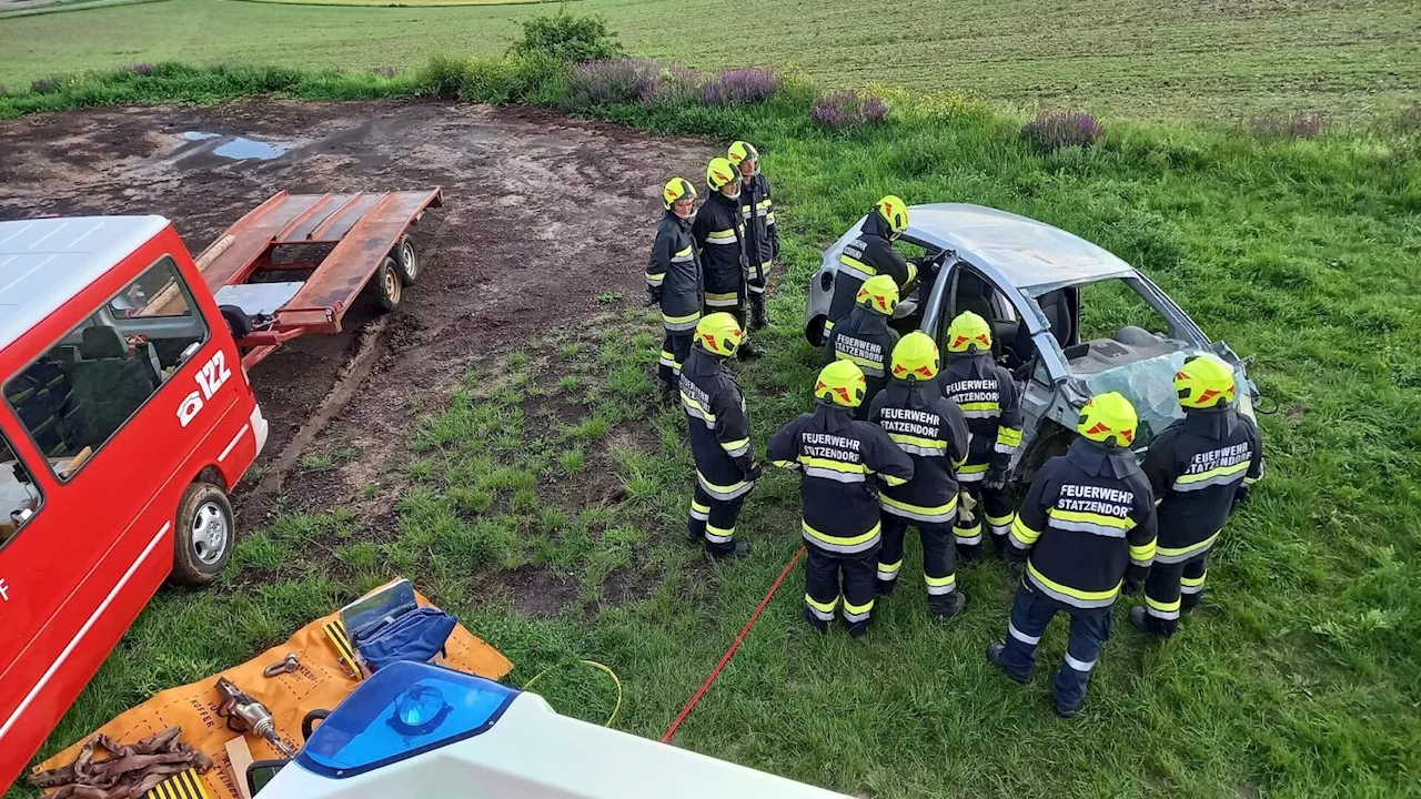 Statzendorfer Feuerwehrleute testeten Geräte auf Herz und Nieren